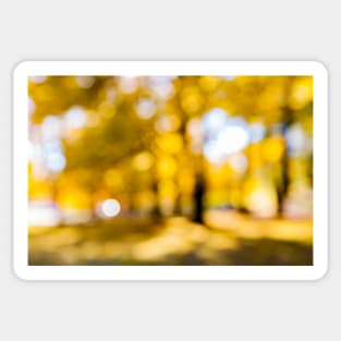 Defocused nature background Sticker